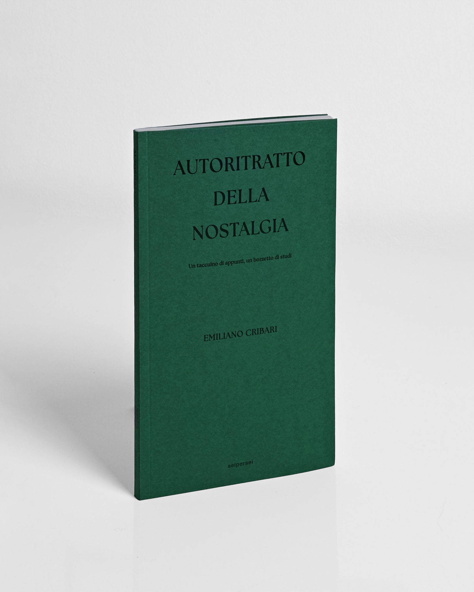 "Autoritratto della nostalgia" di Emiliano Cribari