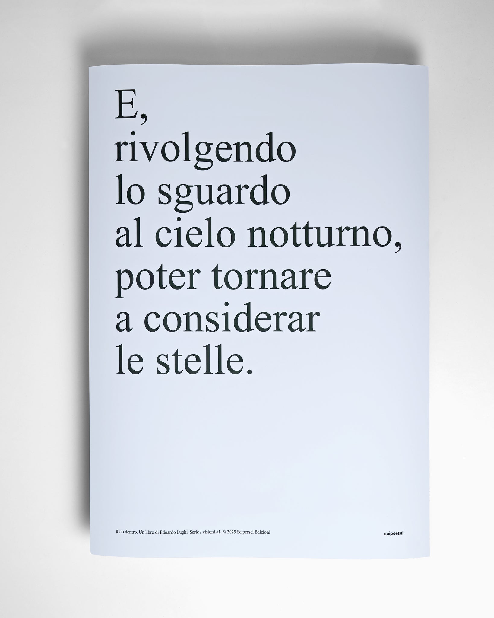 "Al cielo" di Edoardo Lughi