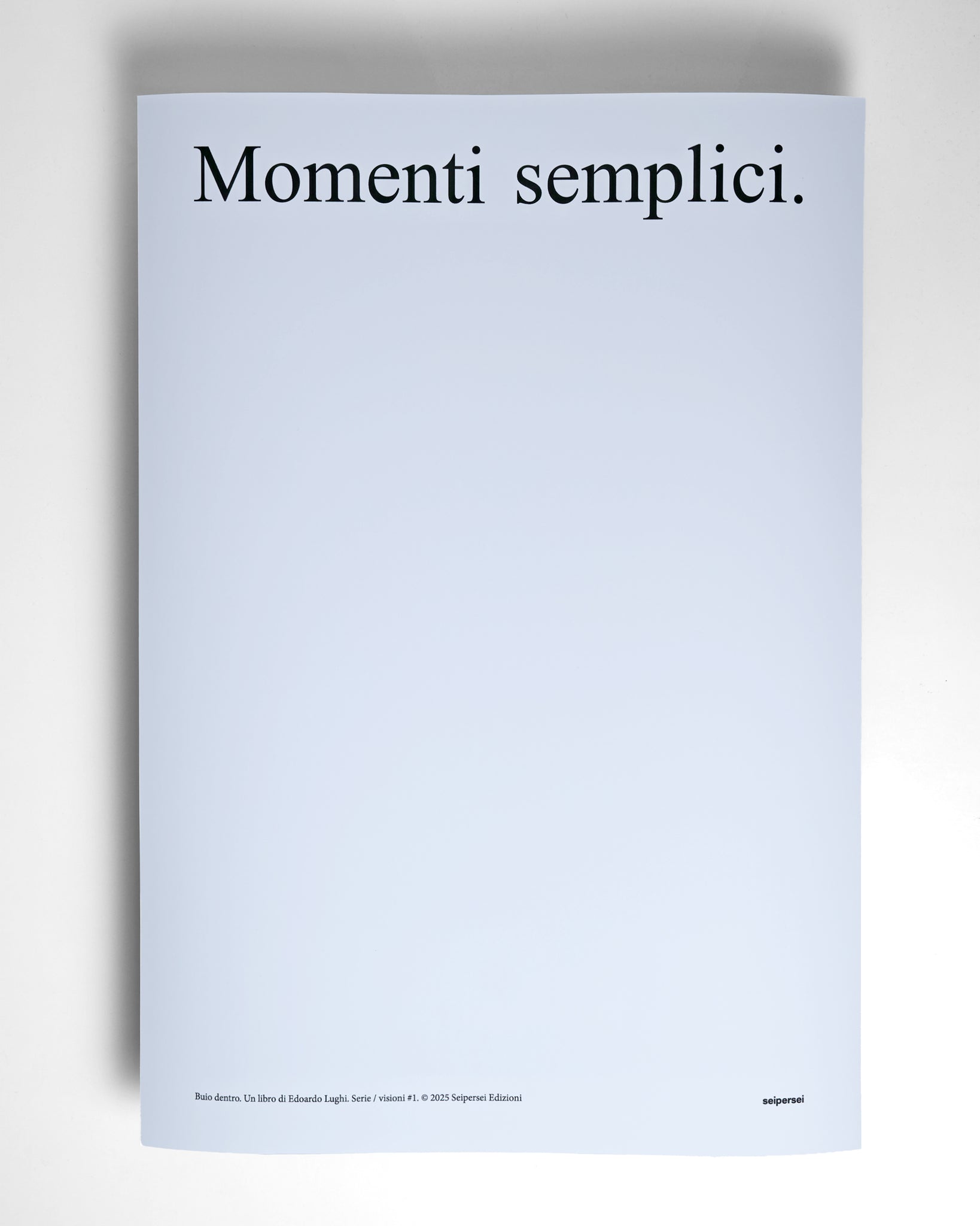 "Momenti semplici" di Edoardo Lughi